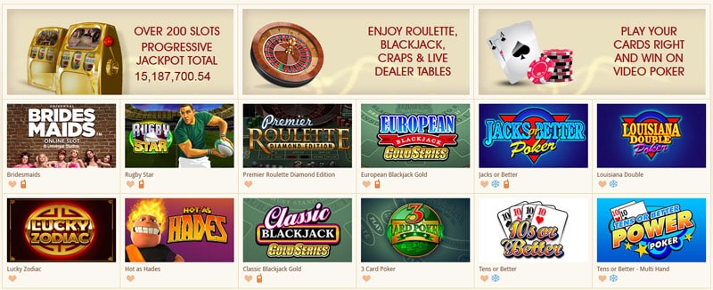 Royale Vegas casino games. 