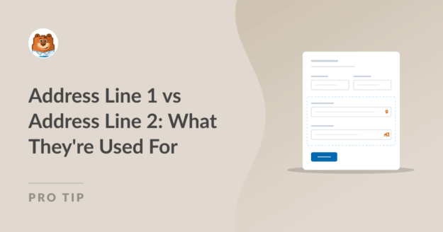 address line 1 vs address line 2