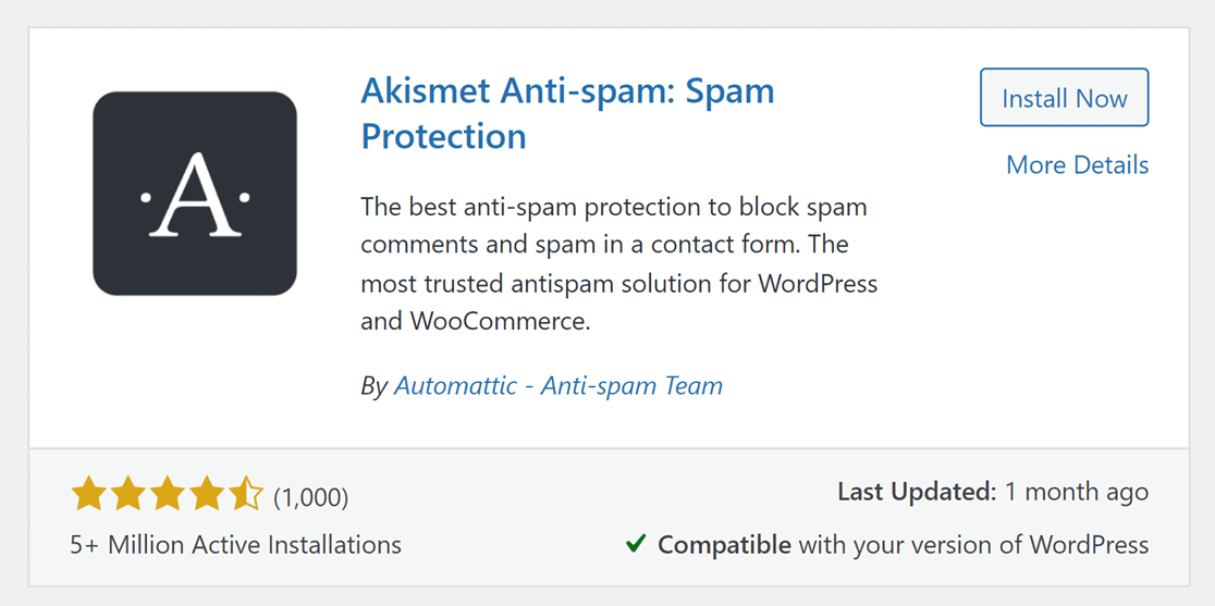 akismet-anti-spam-protection-plugin-1 - WPForms