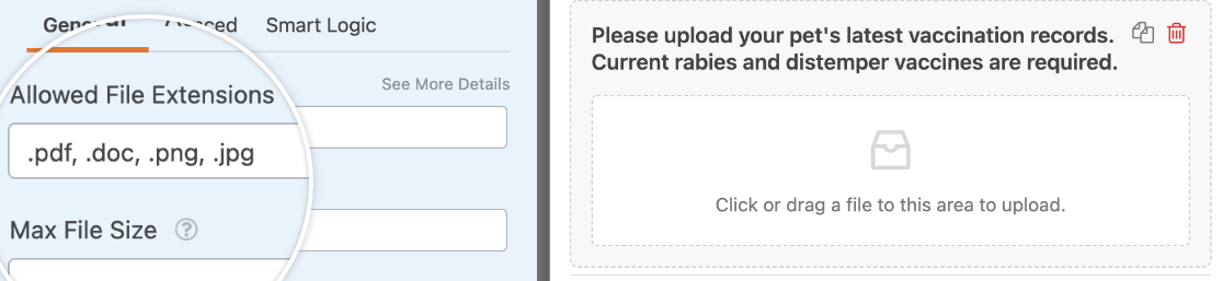 allowed-file-extensions - WPForms Allowing file types for a File Upload field