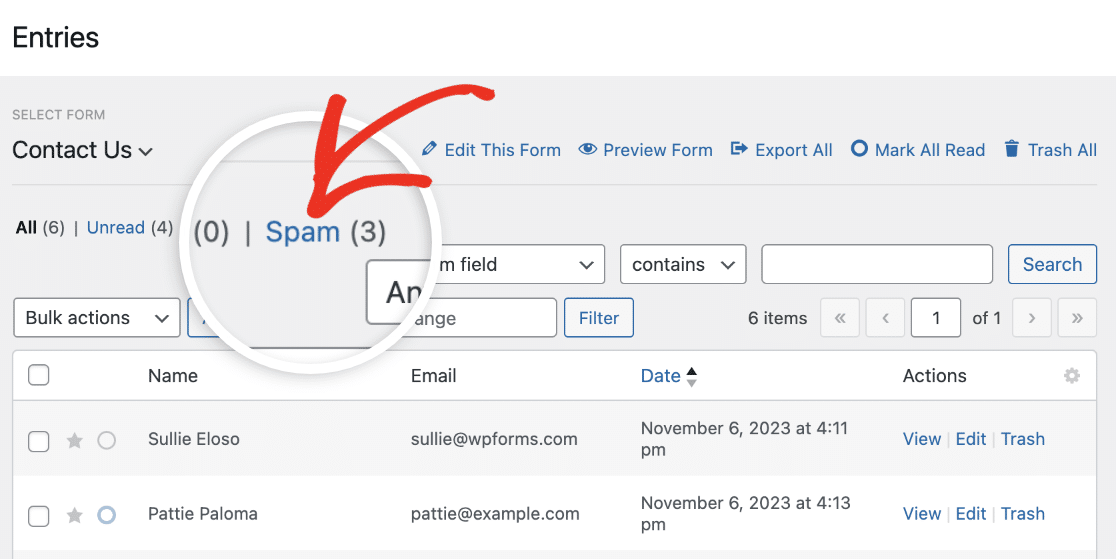 Click Spam Link Click spam link