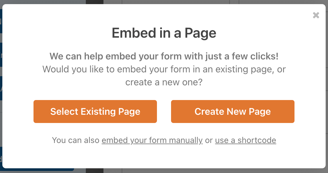 How to add WPForms to a page