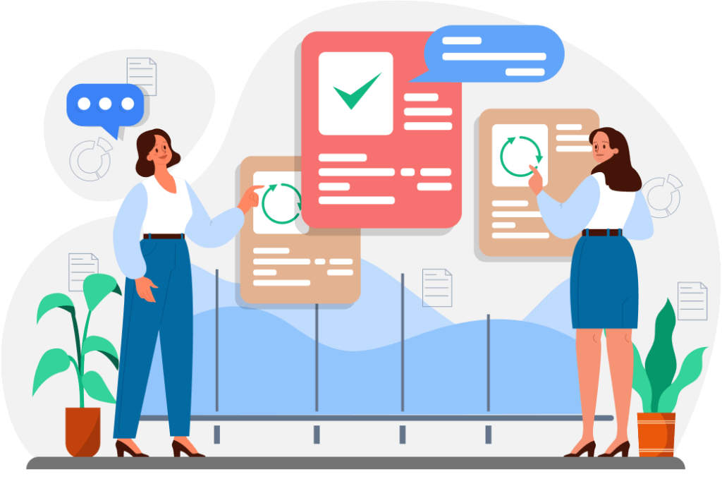 Women Analyzing Business Data and Charts on Interactive Boards - WPForms Women analyzing business data and charts on interactive boards