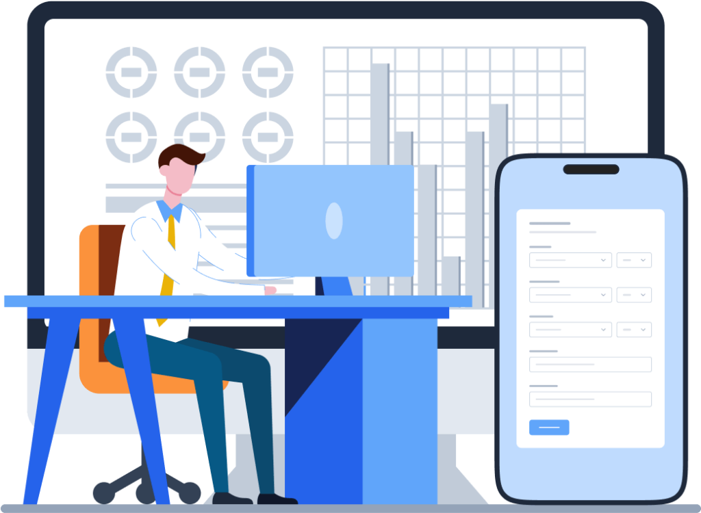 Data Analyst Working with Charts and Mobile App Development - WPForms Data analyst working with charts and mobile app development