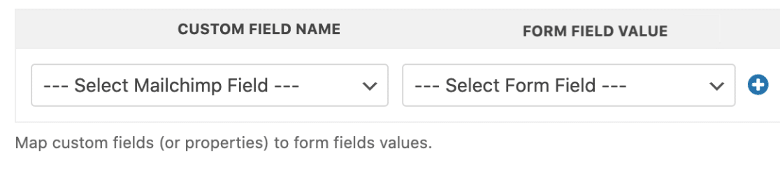 Map form fields to MailChimp - WPForms Map form fields to Mailchimp