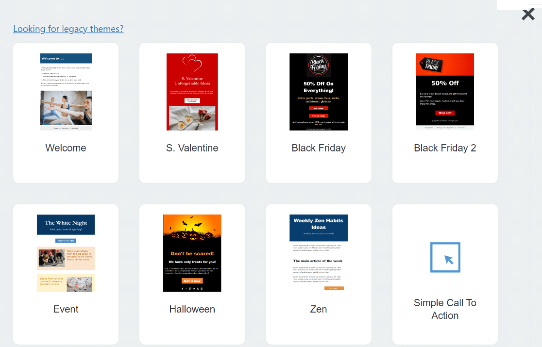 Newsletter themes