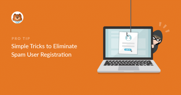 Stop spam user registration