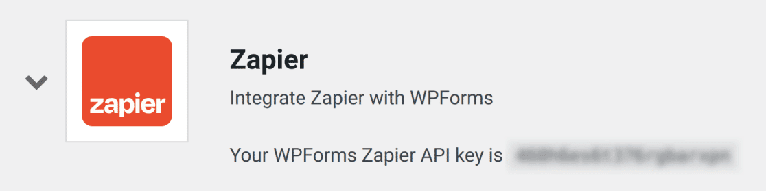 Zapier integration details - WPForms Zapier integration details